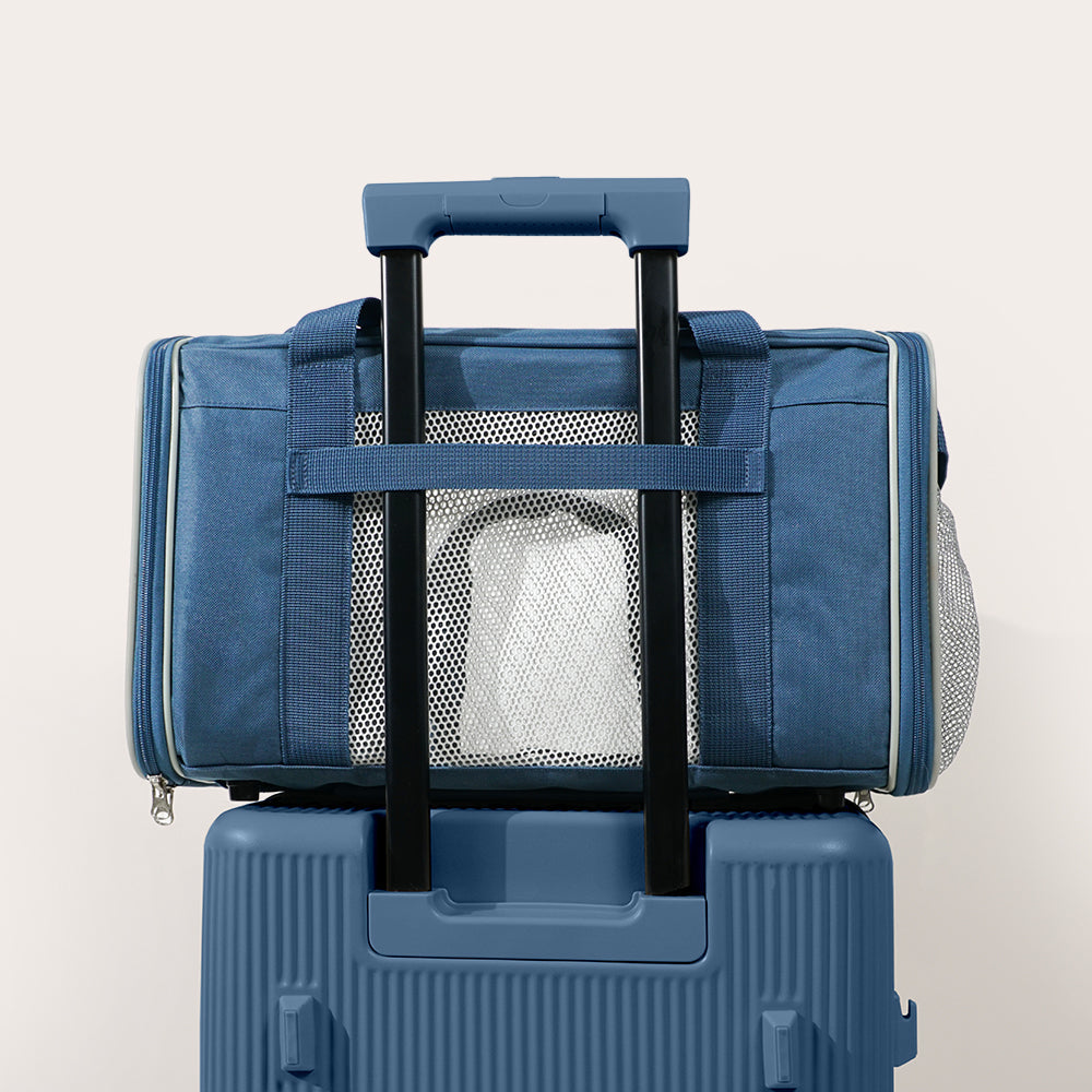 Bella & Pal Rolling Pet Carrier with Detachable Trolley