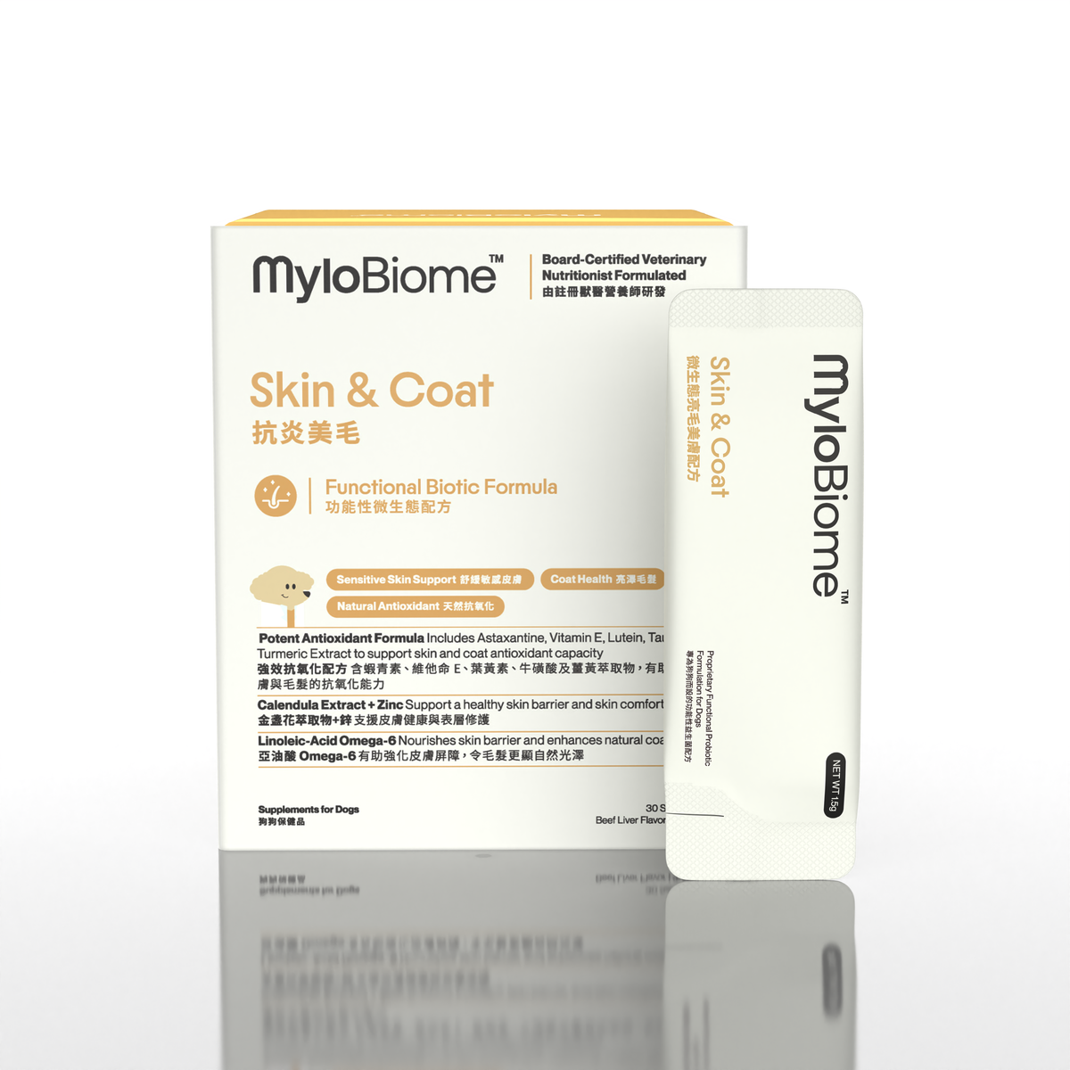 Mylo 抗炎美毛功能性微生態配方