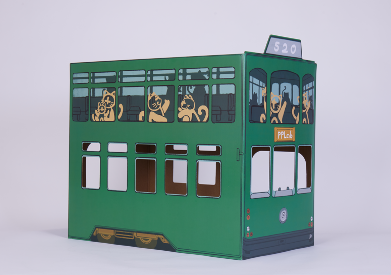 PP Lab 香港電車貓屋