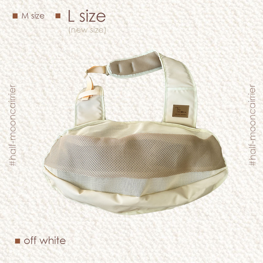 THE MOON.K Half-moon pet carrier (L size )