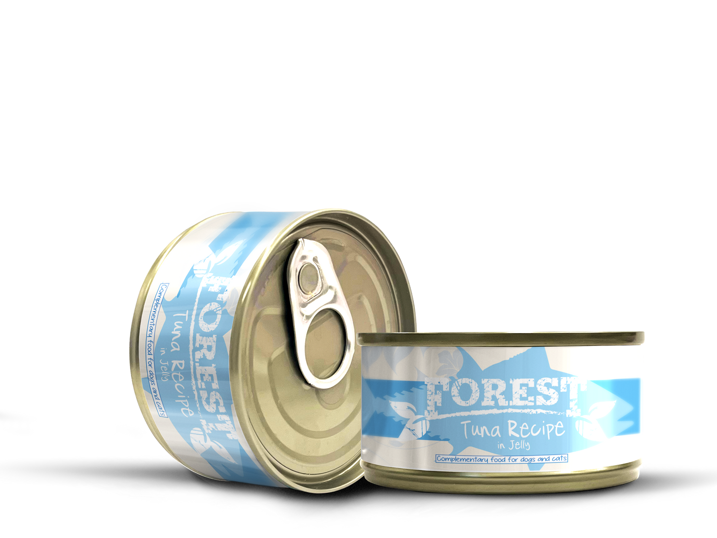 Forest 森鮮 貓狗合用 無穀物罐頭系列.吞拿魚80g 24罐
