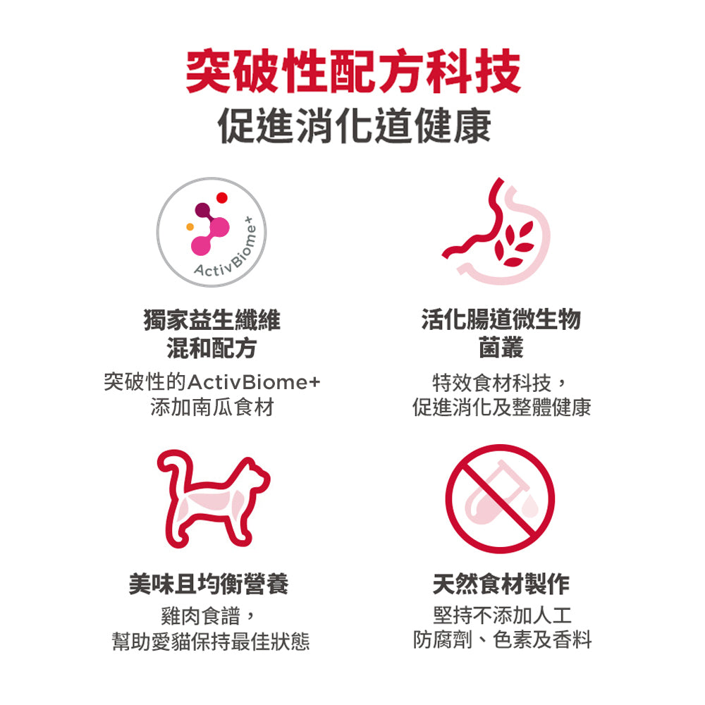 [24罐優惠] 成貓 完美消化 燉雞肉蔬菜及米主食罐 2.9安士 (605837)