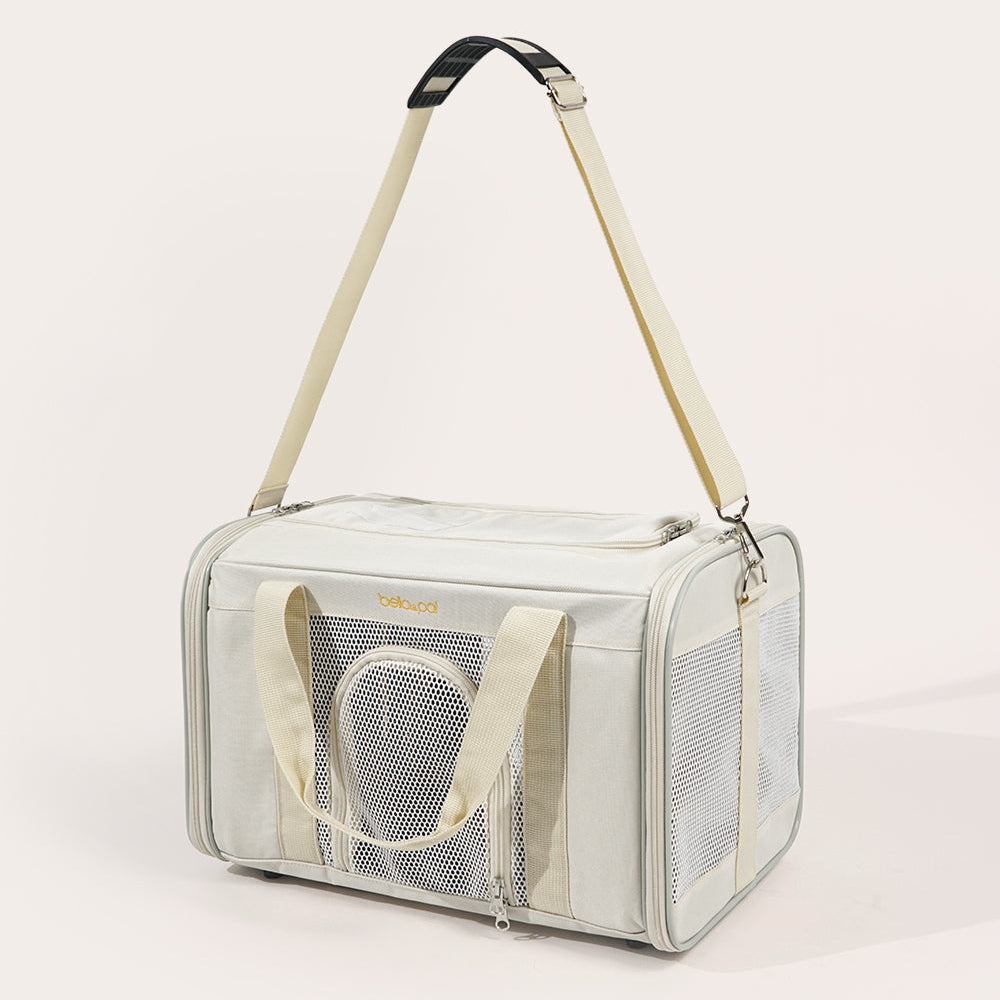 Bella & Pal Rolling Pet Carrier with Detachable Trolley