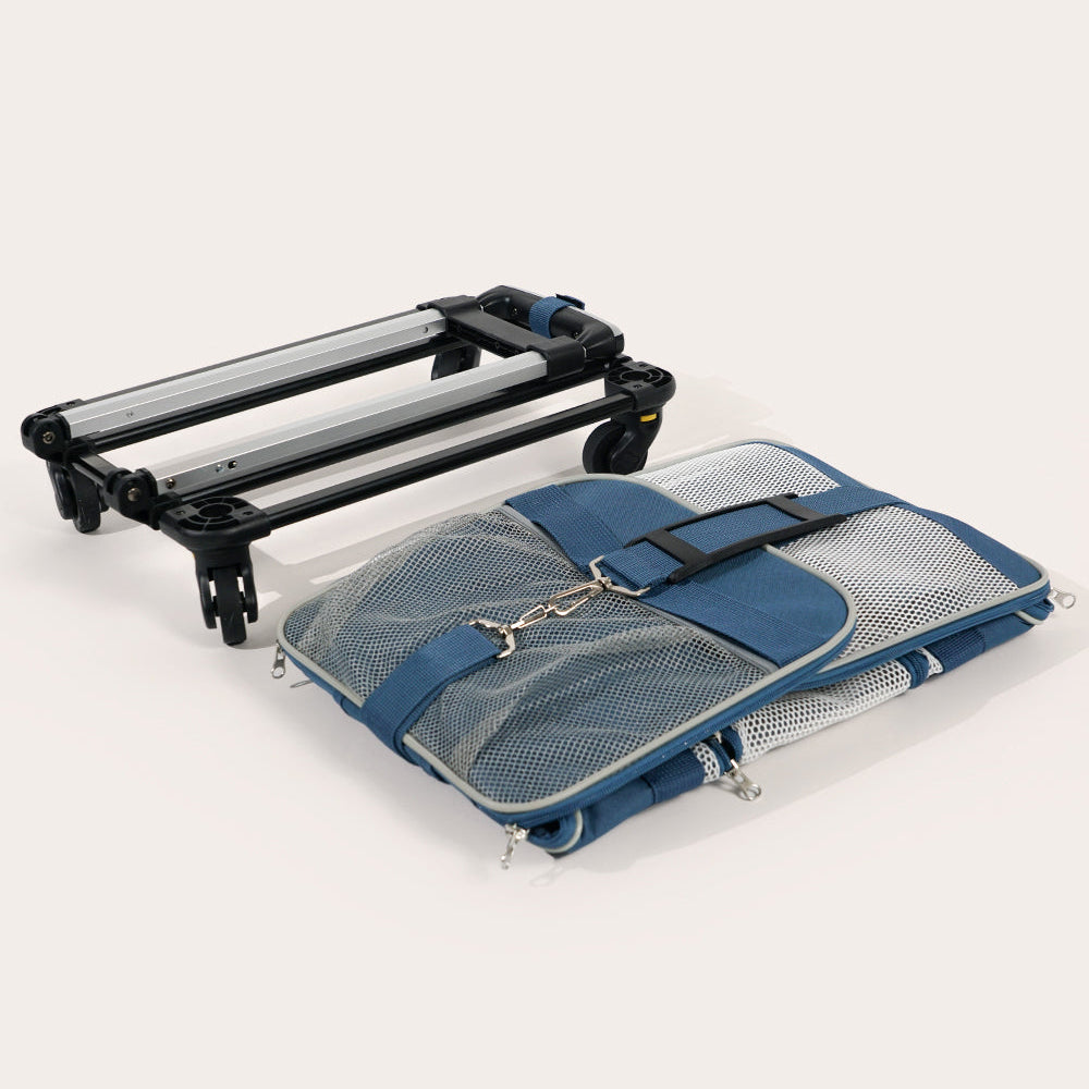 Bella & Pal Rolling Pet Carrier with Detachable Trolley