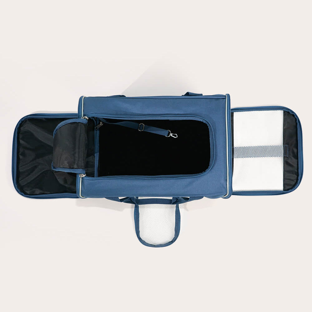 Bella & Pal Rolling Pet Carrier with Detachable Trolley