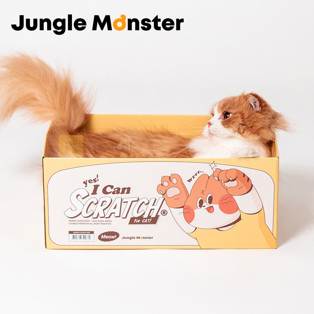 Junglemonster I Can Scratcher For Cat (with 2 scratching boards)