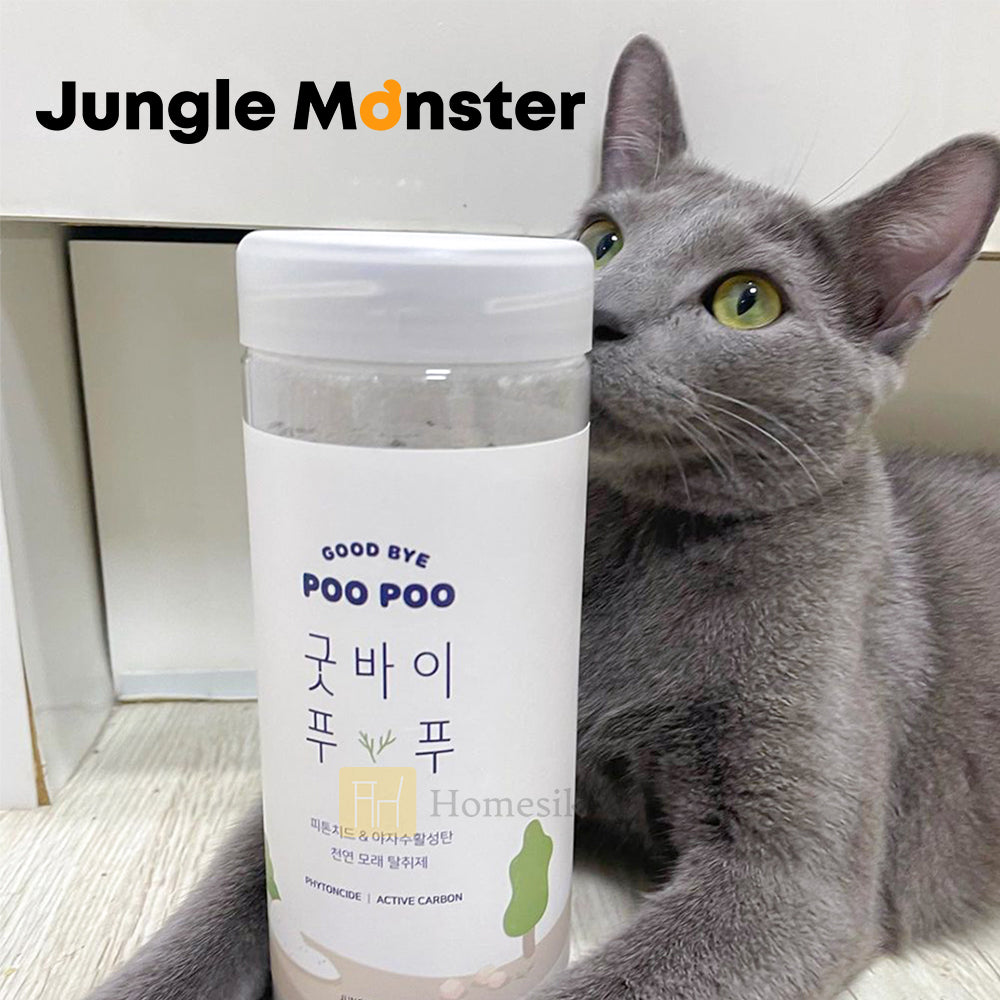 Junglemonster Goodbye Poopoo Cat Litter Deodorizer 500g