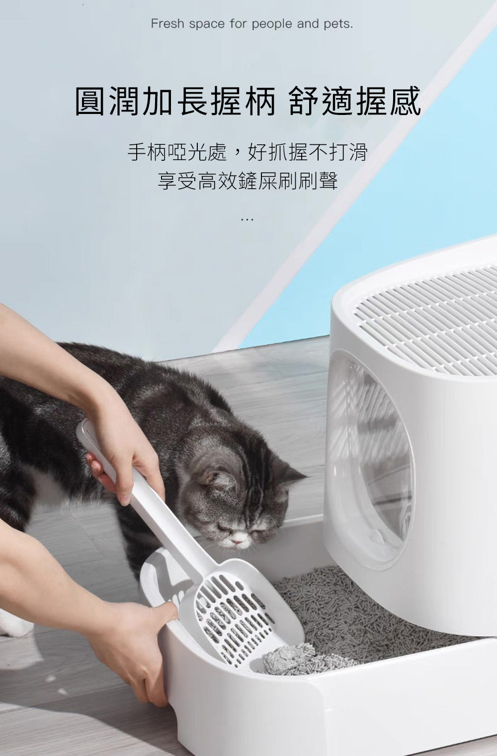 HomeRun 基礎版貓砂盆 (容量: 13L)
