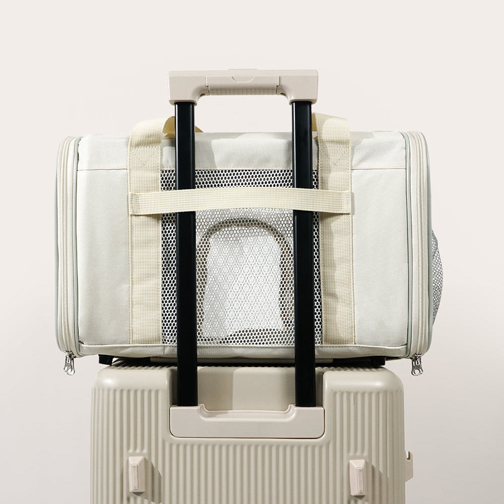 Bella & Pal Rolling Pet Carrier with Detachable Trolley