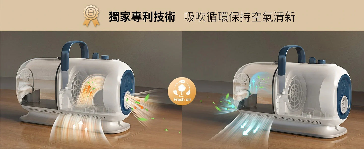 Oneisall KYLE | Pet grooming vacuum cleaner