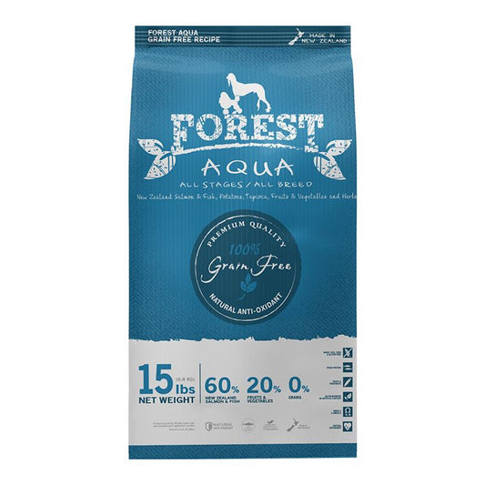 Forest 森鮮 無穀物天然全犬糧．魚肉配方 15lbs