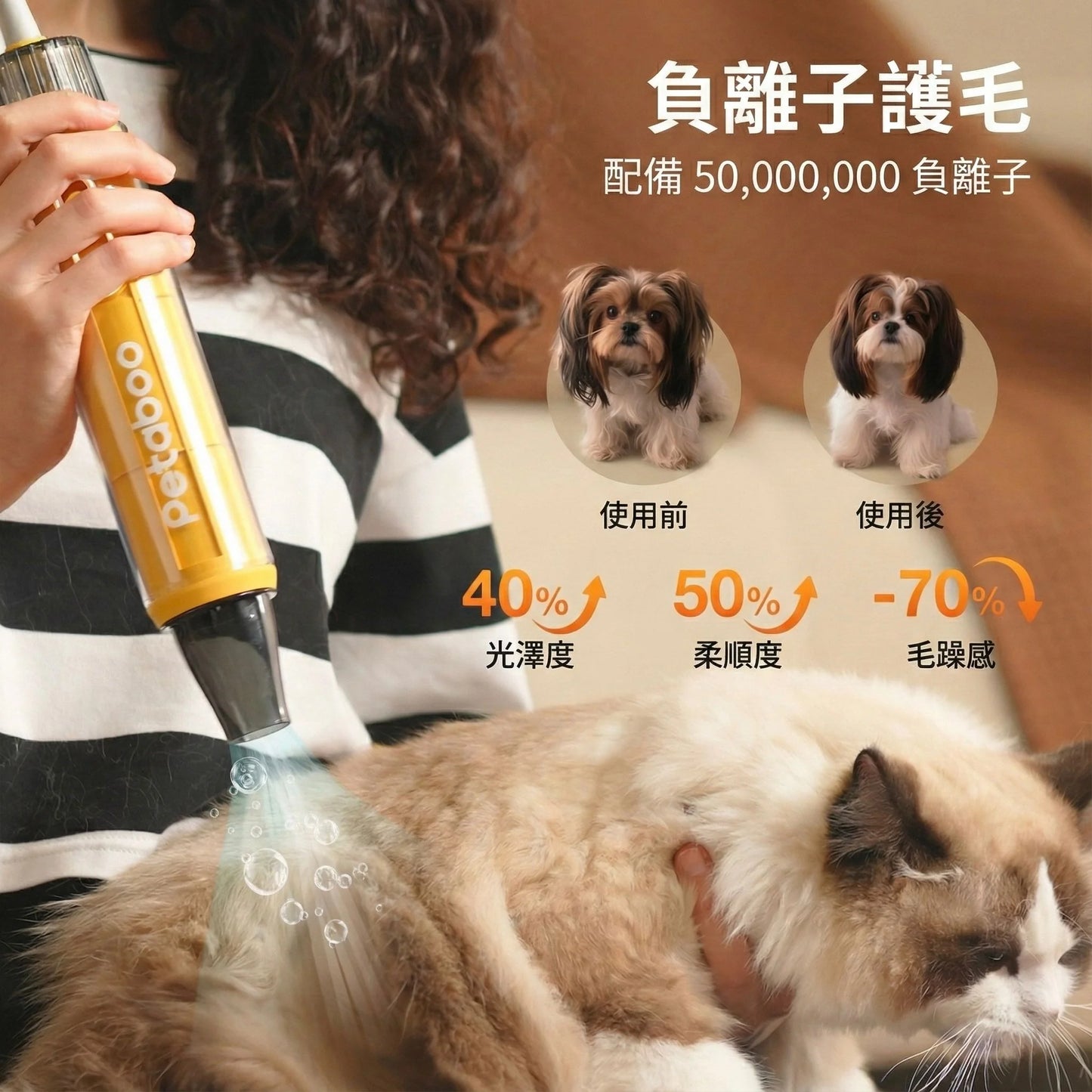 Petaboo L200 | 手持寵物美容吹毛機