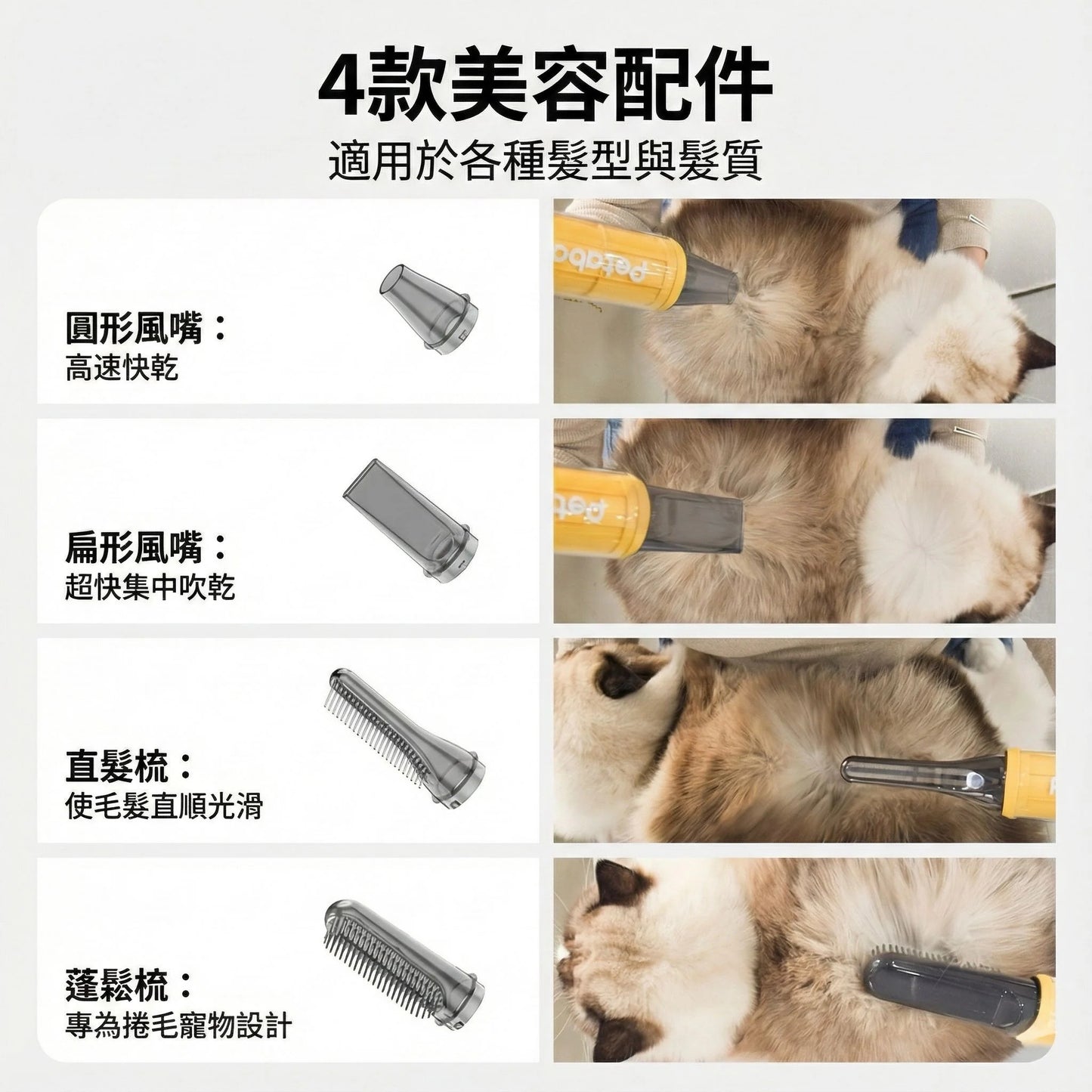 Petaboo L200 | 手持寵物美容吹毛機