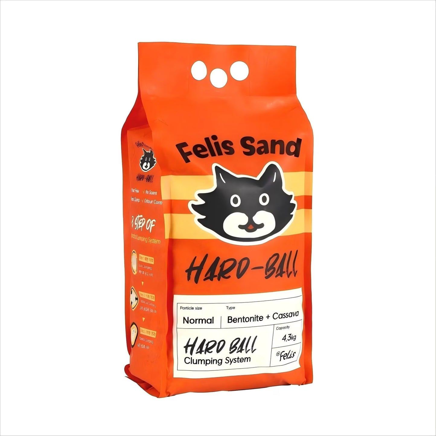Dr Felis Sand Hardball 4.3kg (4 pcs)