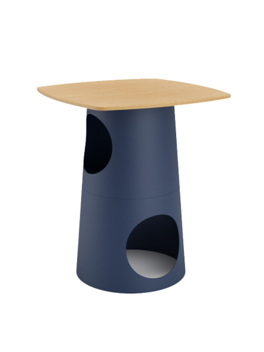 CASADOSA 多功能貓窩芝士桌   方形橡木紋