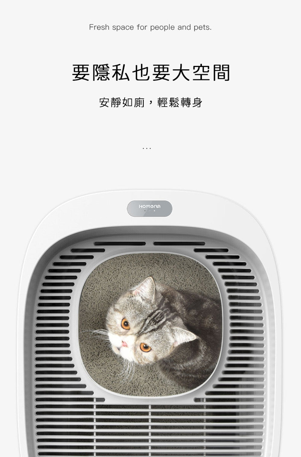 HomeRun 基礎版貓砂盆 (容量: 13L)