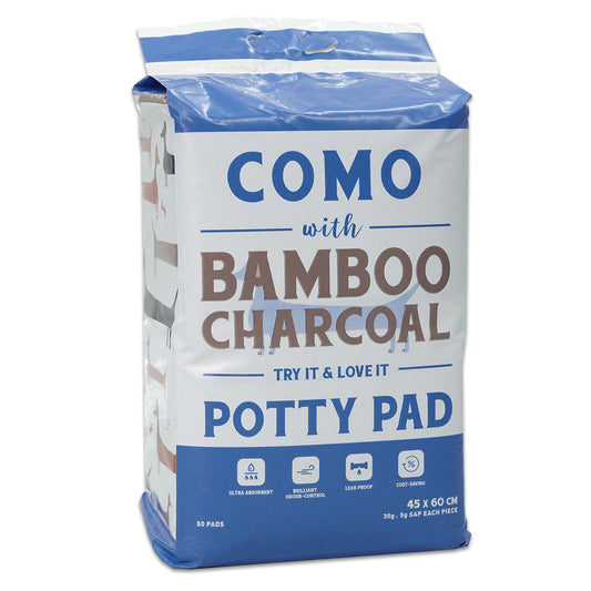 COMO Potty Pad 超強吸力毛孩竹碳尿墊 (50片)