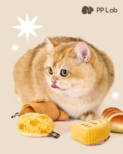 PP Lab Cat Mini Bread Catnip Toy