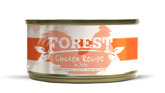 Forest 森鮮 無穀物罐頭系列．雞肉80g 24罐