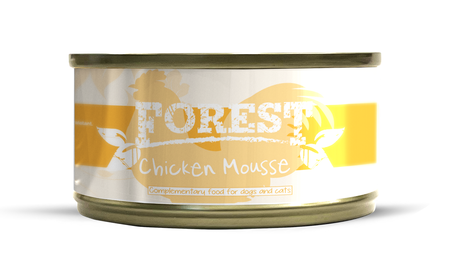 Forest - Grain Free Canned Series Chicken Recipe Mousse 80gx24cans