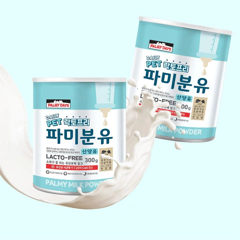 Palmy Days Lactose-Free Goat Milk Powder for Pets Family Pack (300g)