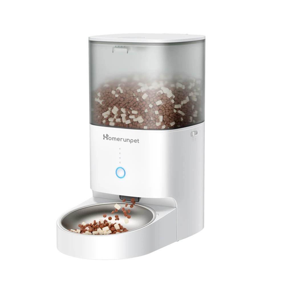 Homerun PF20 Mobile APP control Stainless Steel bowl Pet Feeder