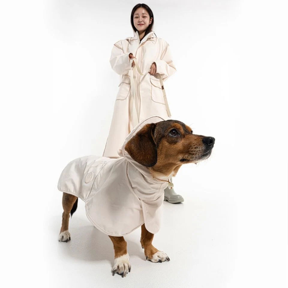 【韓國直送】Super Pet 狗狗主人親子裝 雨衣-主人雨衣