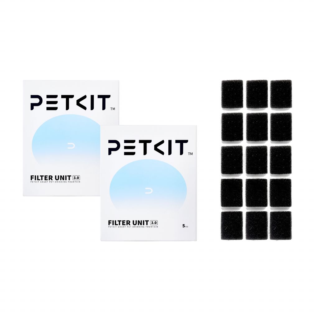 Petkit - Eversweet 3.0濾芯濾棉套裝（濾芯10片 + 濾棉15片）