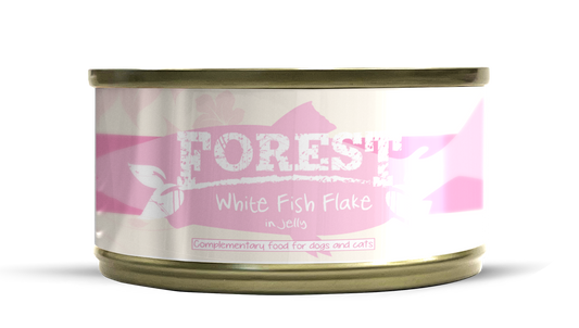 Forest 森鮮 無穀物罐頭系列．白身魚80g 24罐