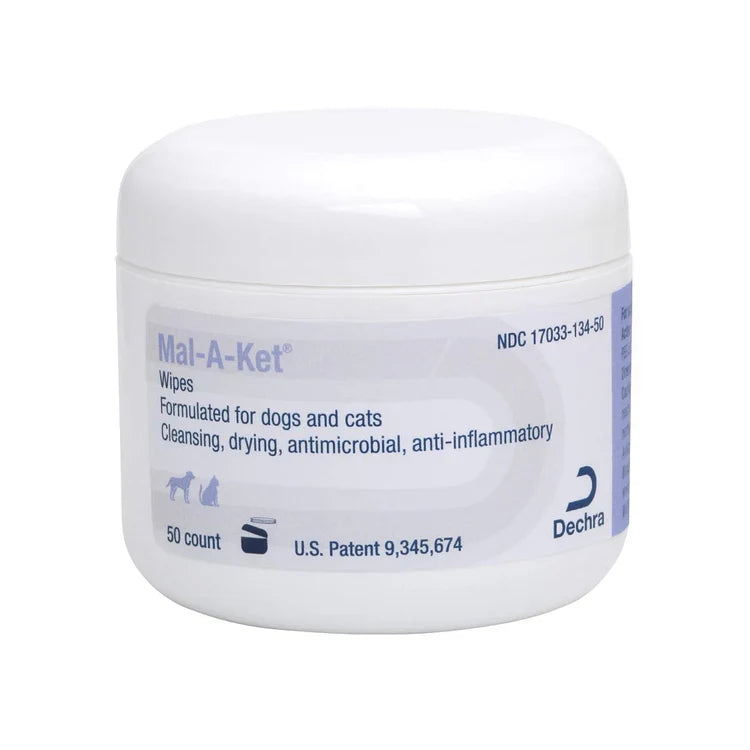 貓狗用 Dechra  Mal-A-Ket 濕紙巾 (50 Wipes)