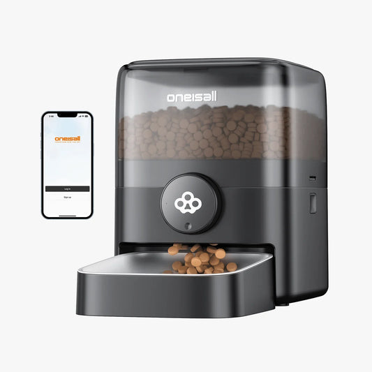Oneisall 3L Cordless Smart Pet Feeder | 3L Wireless Smart Pet Feeder