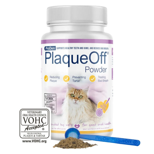 SwedenCare ProDen PlaqueOff 貓用除牙石潔牙粉 40g